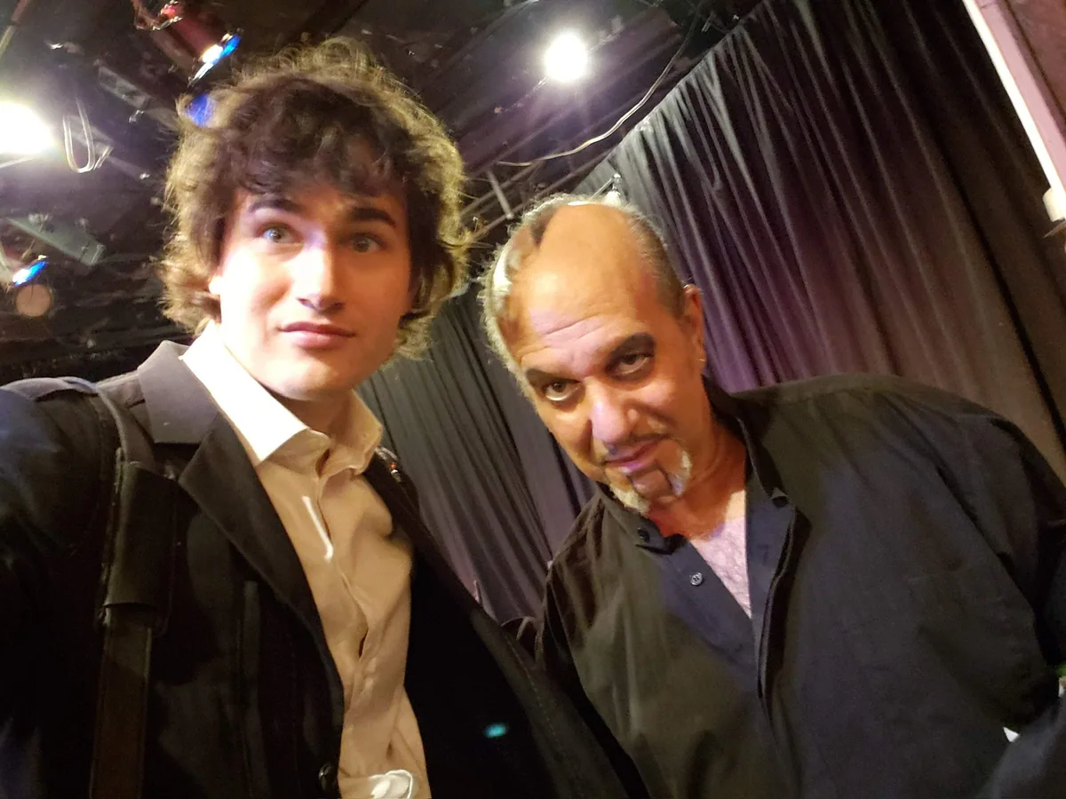 Roby Sobieski with legendary mentalist Max Maven